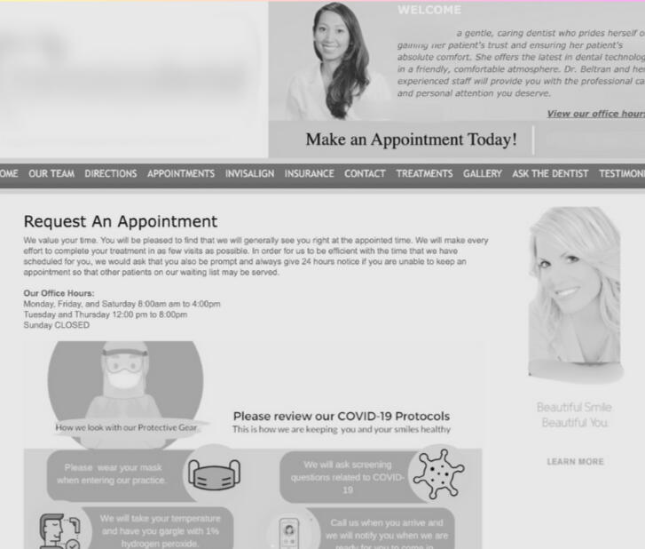 Old Site Old Dentist Site